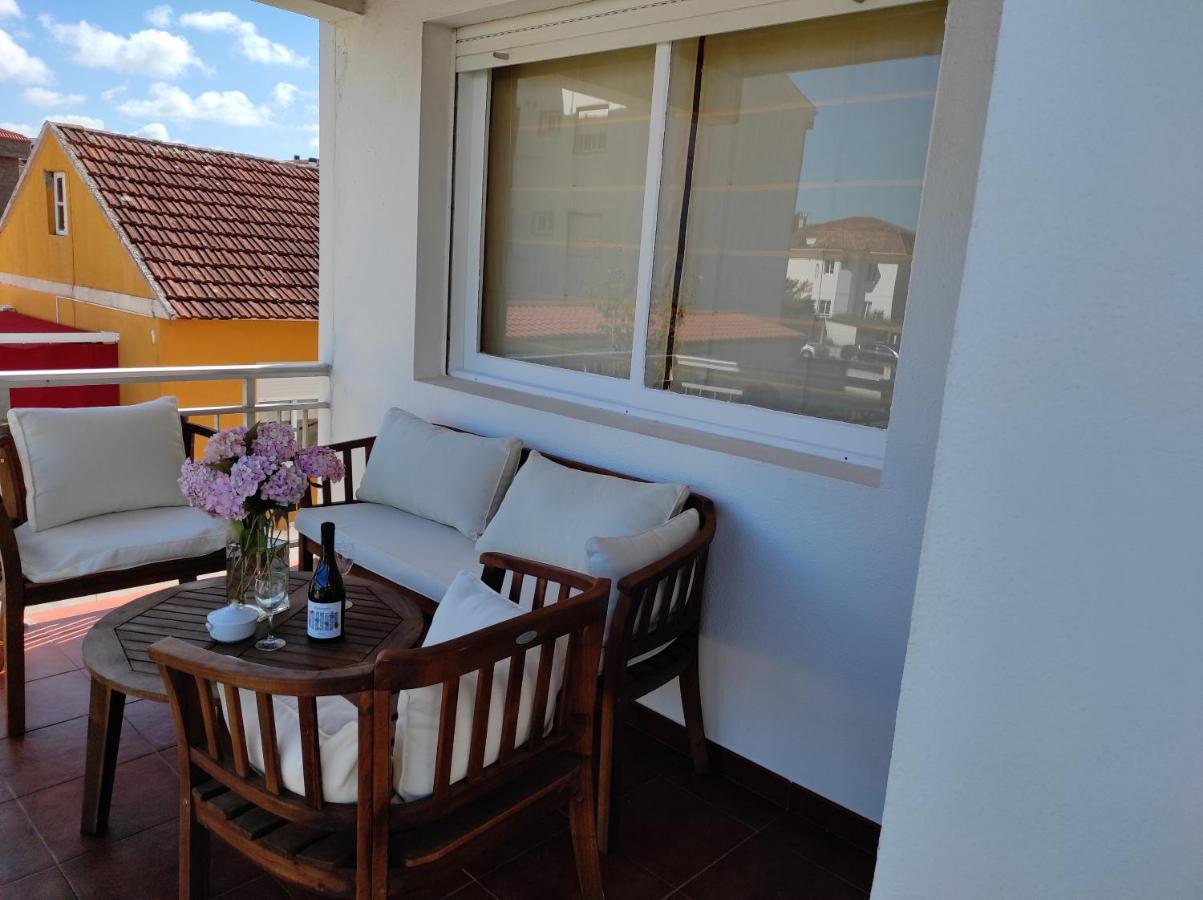 Precioso Piso En Playa America Con Jardin Privado. Nigran Luaran gambar